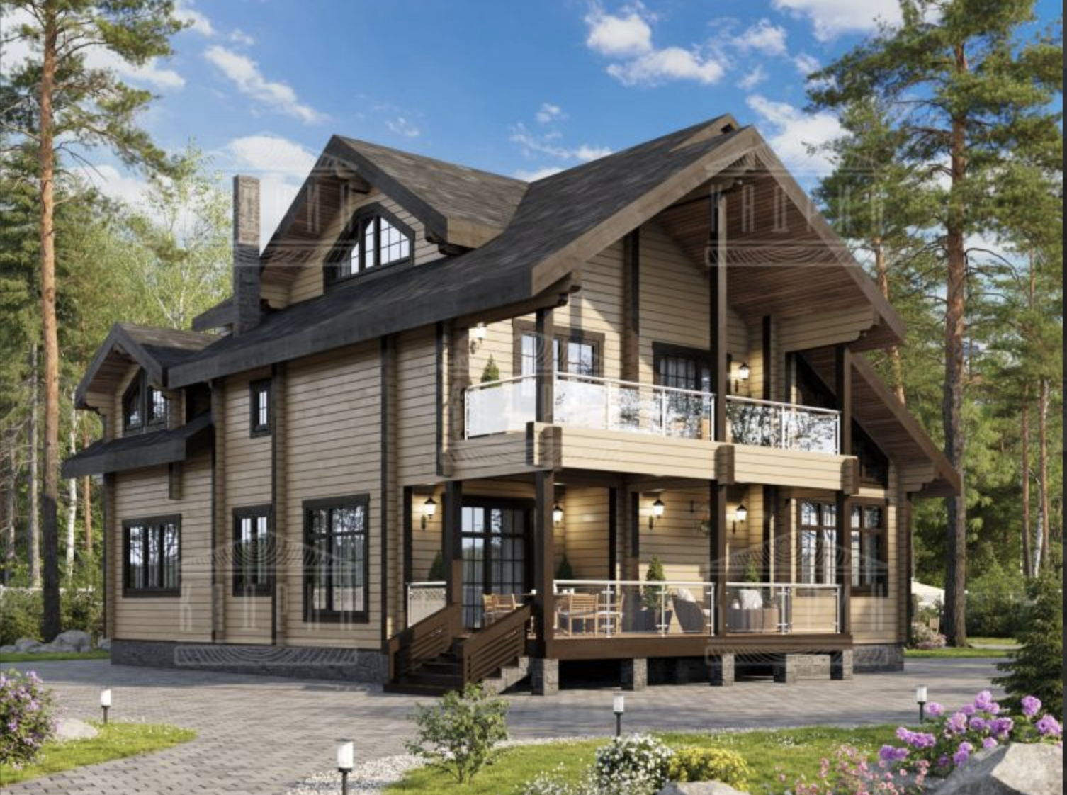 дом из бруса